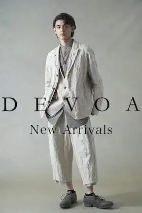 [Arrival  Information] New items from the DEVOA 24SS collection are in stock now.