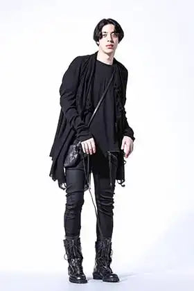 JULIUS 2024SS Damaged Cardigan Styling