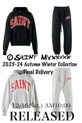 [Release Notice] SAINT Mxxxxxx 2023-24AW Collection Final Delivery on December 16th (Sat), 10am Japan time!