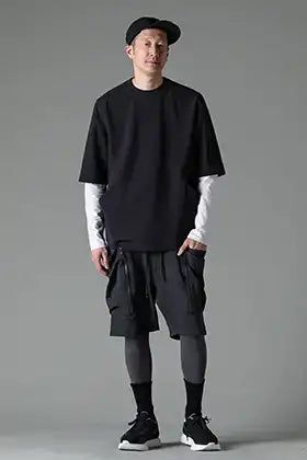 RIPVANWINKLE Solid Jersey T Layered Style