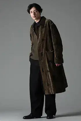 ZIGGY CHEN 23-24AW Classic Single-Breasted Long Coat Style