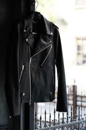 GalaabenD 17AW BONDING LAMB RIDERS JACKET