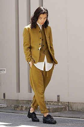hannibal. 18AW Golden Leaf  3 Piece Style