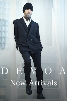 【Arrival information】The second arrival this month from the DEVOA 22-23AW collection.