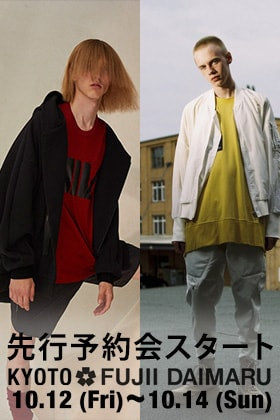 JULIUS & NILøS 19SS 先行予約会スタート！