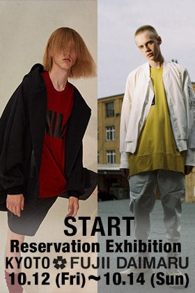 JULIUS & NILøS 19SS Reservation Exhibition in Kyoto START!