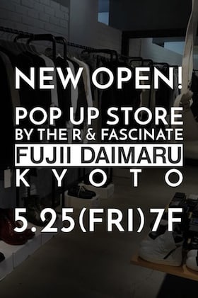 The R / FASCINATE 藤井大丸店 オープン！