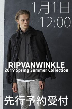 RIPVANWINKLE 19SS Pre Order Start!