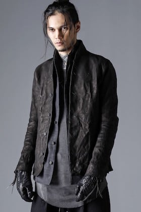 D.HYGEN 22-23AW ジャパンカーフレザーシャツジャケットのご紹介