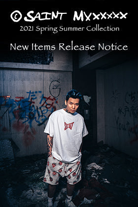 ©️SAINT M×××××× - セントマイケル  2021SS(春夏)コレクション 新作 4/29(木) 10時より販売開始！