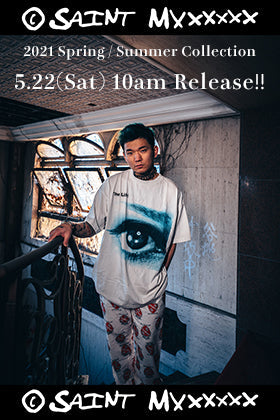 ©️SAINT M×××××× - セントマイケル 2021SS(春夏)コレクション 新作 5/22(土) 10時より店頭・通販 販売同時スタート！
