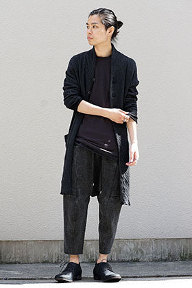 The Viridi-anne Knit Long Cardigan and Cropped Pants