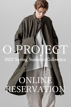 O project 22 SS Collection pre-order page is now available!