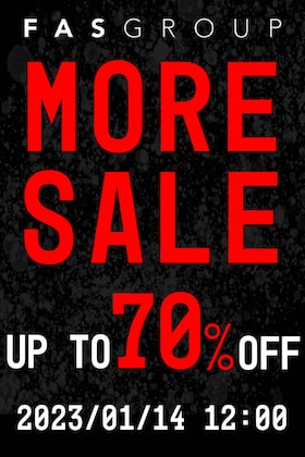 MORE sale starts tomorrow, January 14th, at 12:00 noon!