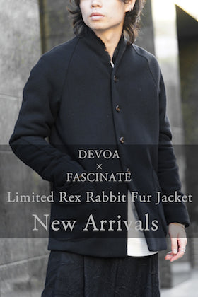 Devoa Fascinate Limited Rex Rabbit Fur Jacket