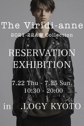 The Viridi-anne 2021-22 AW Collection Reservation Exhibition In.LOGY Kyoto