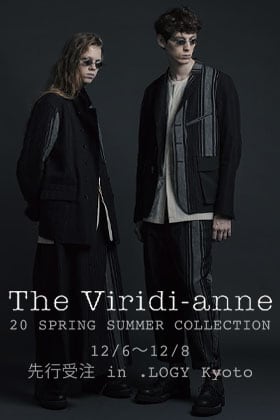 12月6日(金)〜8日(日) の3日間 "20SS The Viridi-anne先行受注会＆即売会"開催!!