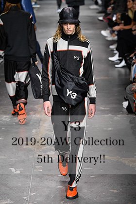 Y-3 2019-20AW Collection 3rd Delivery!!