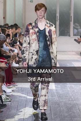 Yohji Yamamoto 18SS 3rd Delivery New Arrival