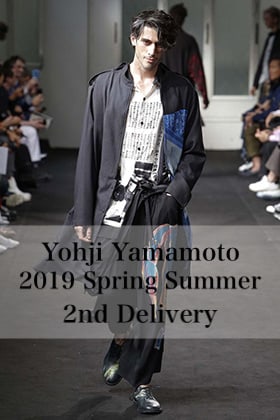 Yohji Yamamoto 2019 Spring Summer 2nd Delivery