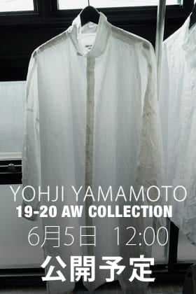 Yohji yamamoto 19-20AW 6月5日より新着商品の販売を開始！