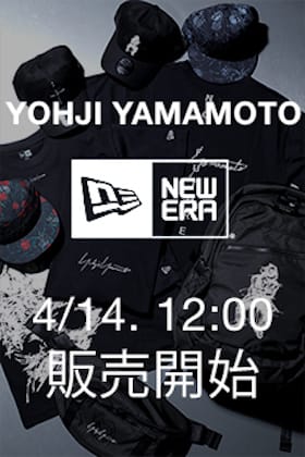 New Era(ニューエラ) × Yohji Yamamoto（ヨウジヤマモト）4月14日(水) 正午12時から販売開始！