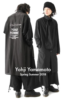 Yohji Yamamoto SS18 New Arrivals