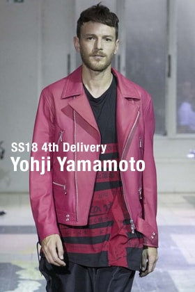 Yohji Yamamoto 18SS 4th Delivery New Arrival