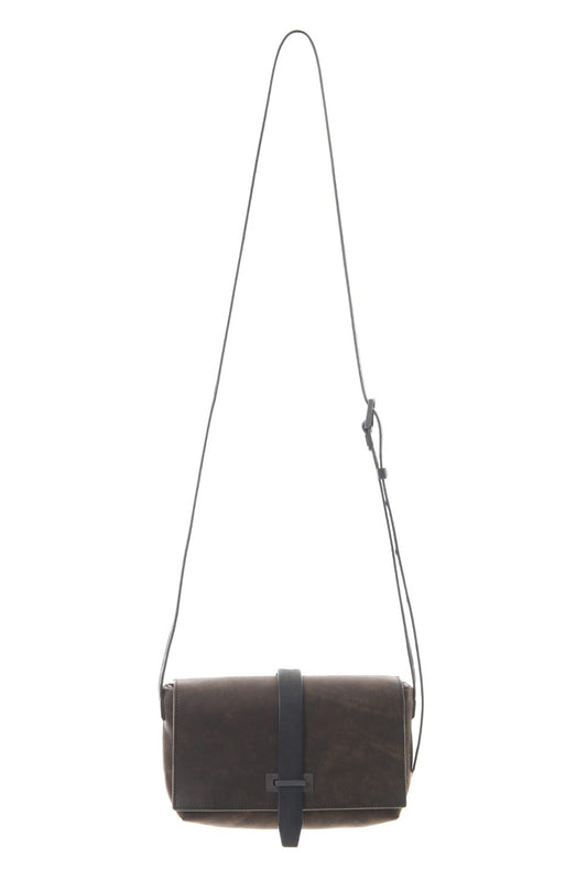 Oblong Mini Shoulder Bag - A - Smeraldo