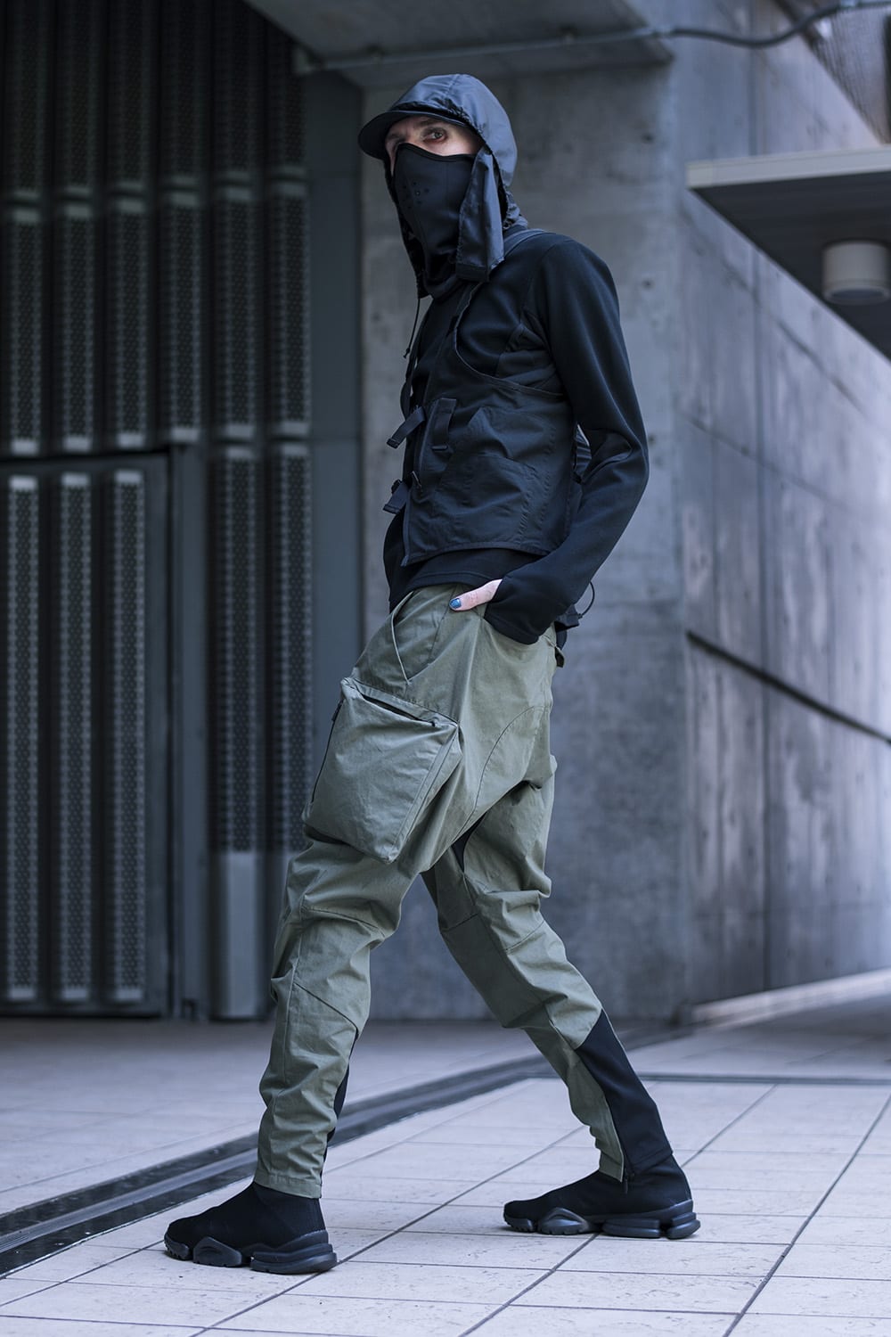 URBANE FLIGHT PANTS - MILITARY GREEN