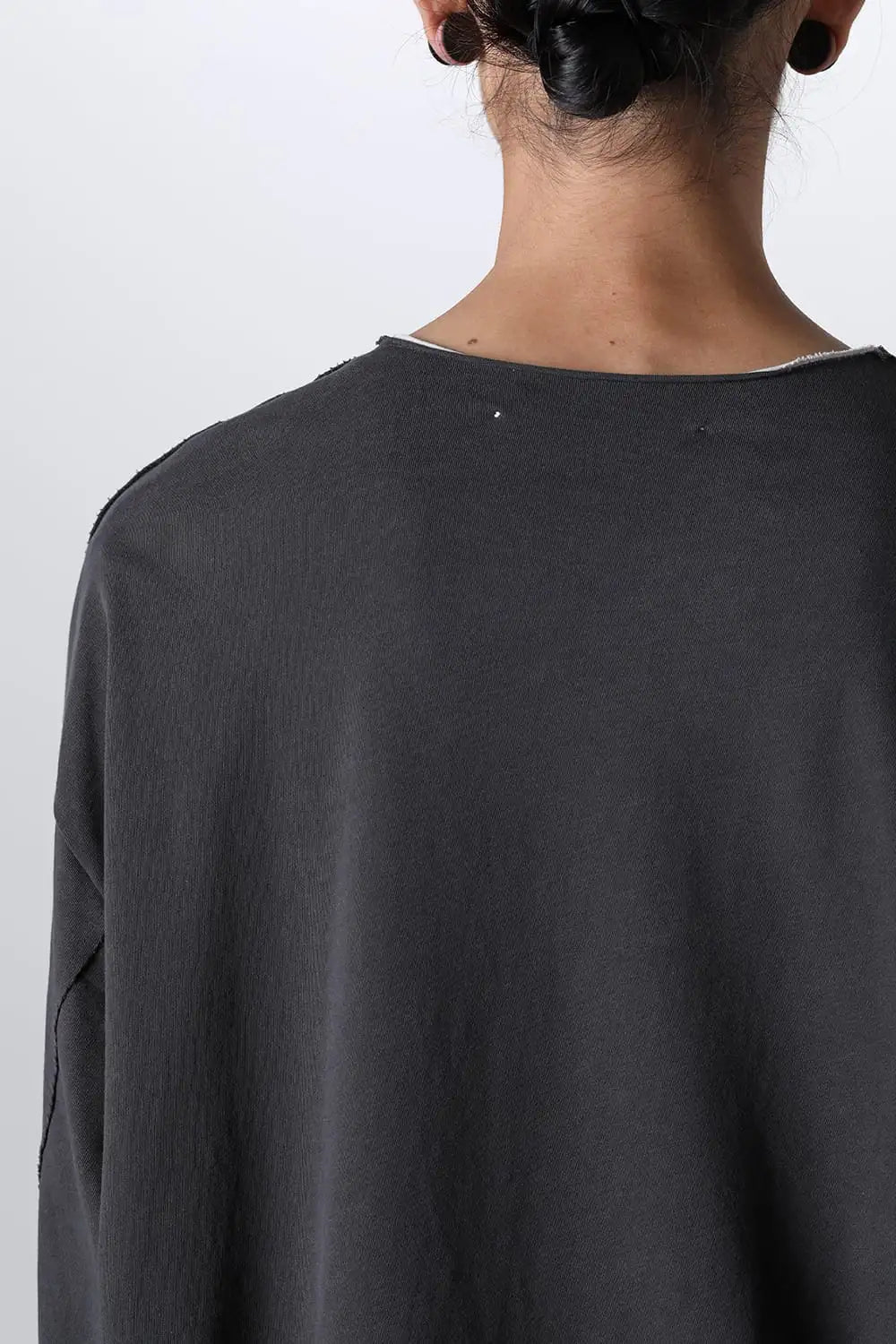 Layered Cutsew Deluxe Over D.Gray / L.Gray