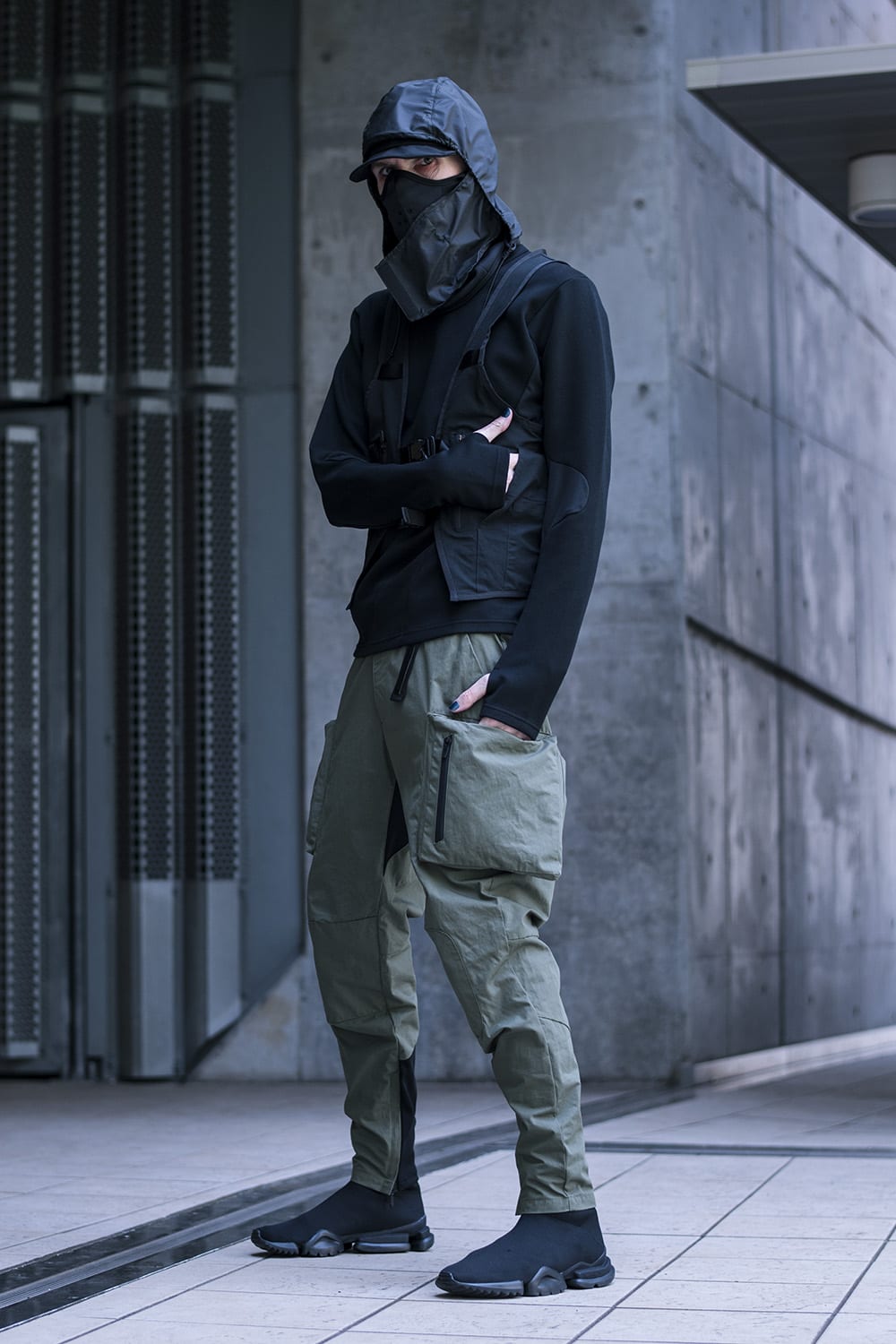 URBANE FLIGHT PANTS - MILITARY GREEN