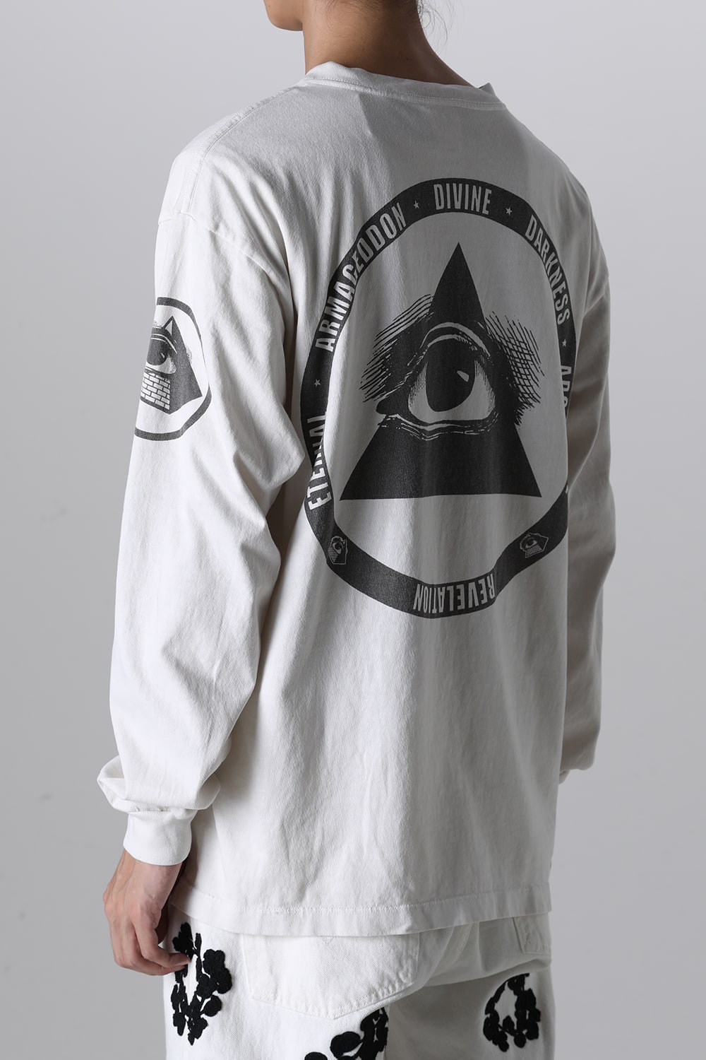 KOSUKE KAWAMURA × ©SAINT M×××××× COMPLICATED Long sleeve T-shirt