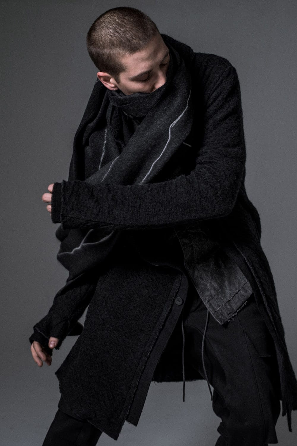 Norway wool dual-layered fabric coat