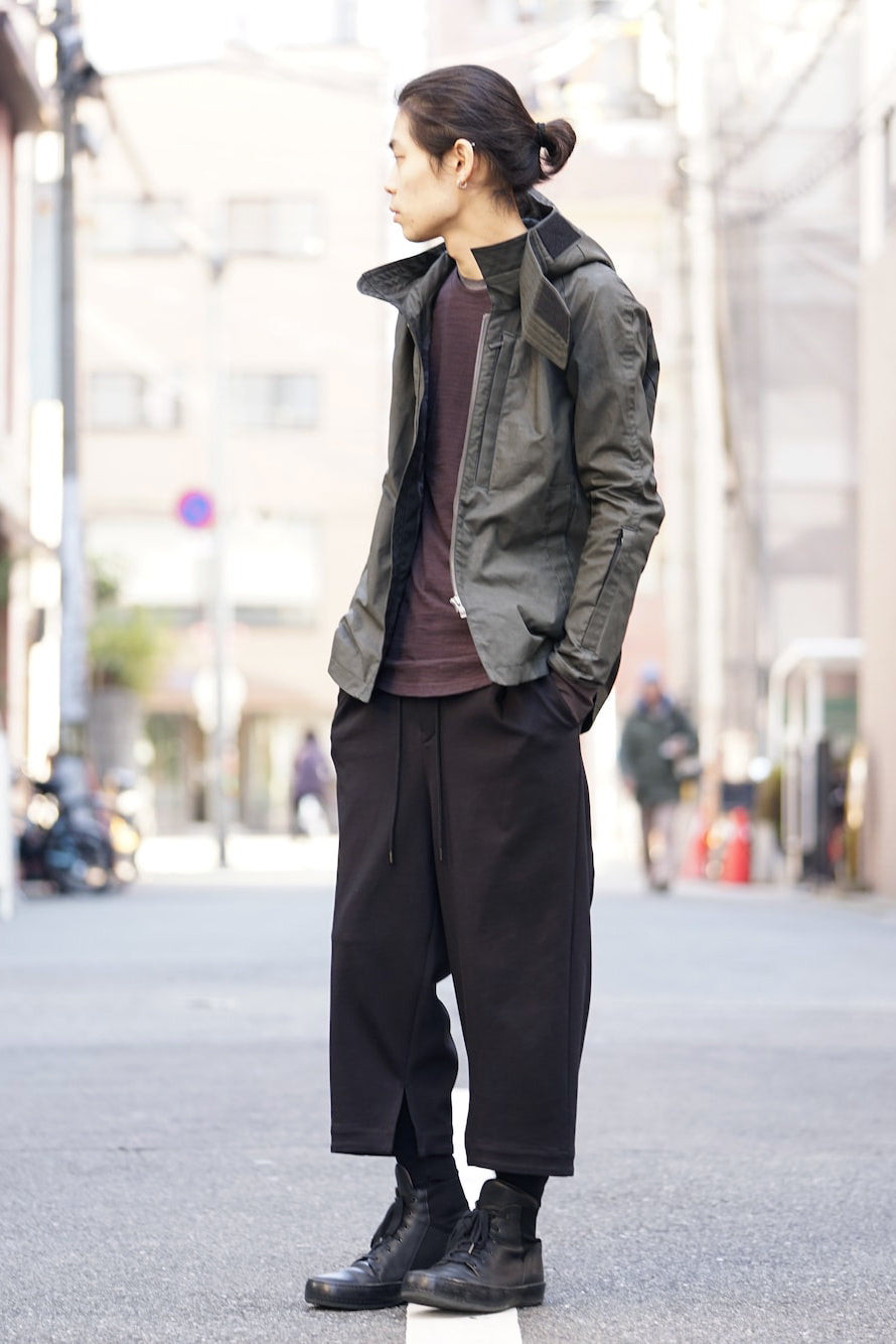 Jacket Cotton Polyurethane Coating Khaki