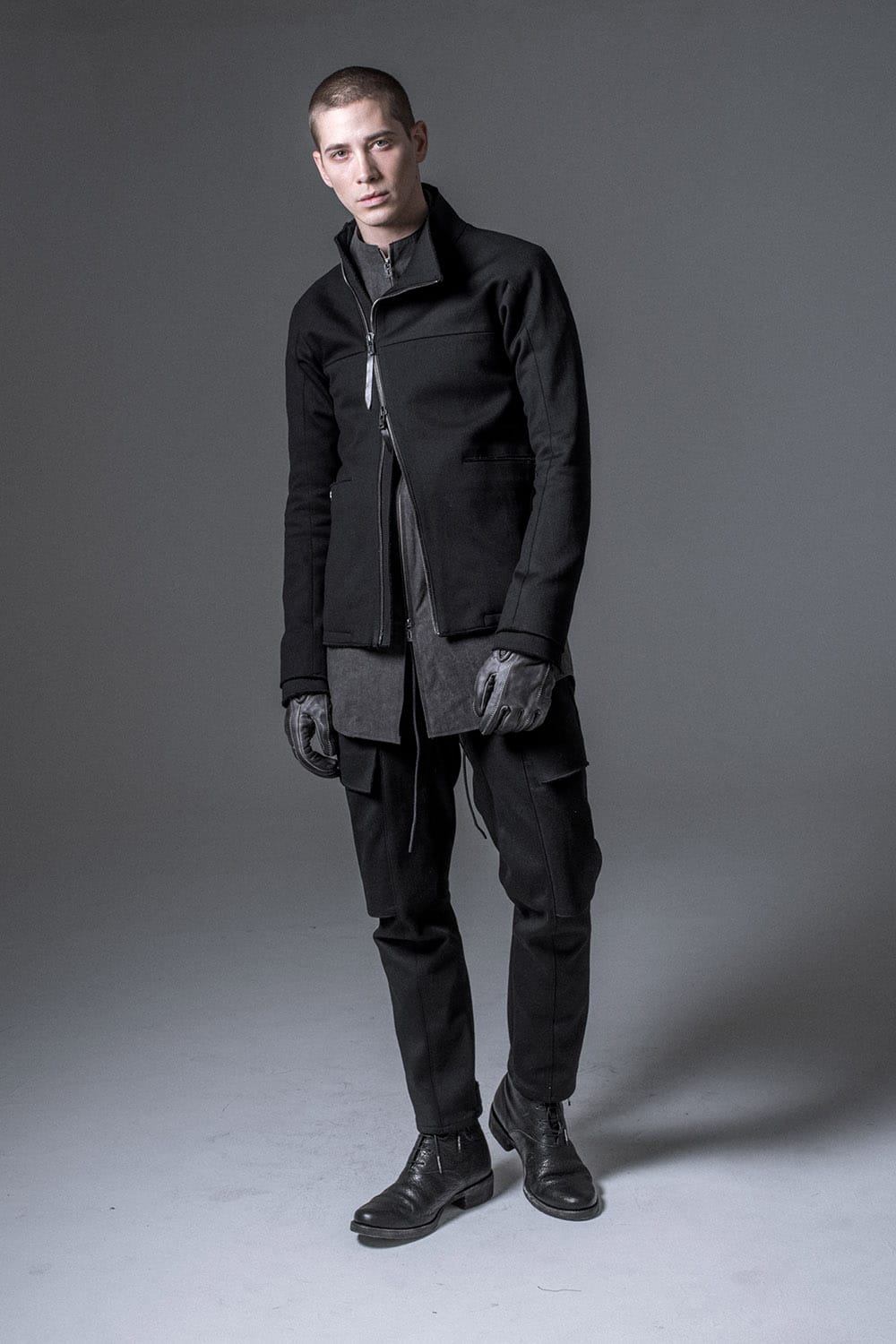 Heavy cotton jersey cropped cargo pants