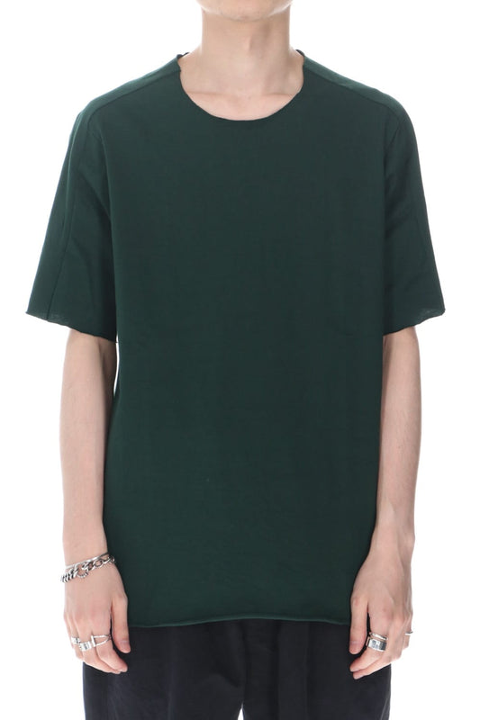 High Density Cotton Jersey Short Sleeve T-shirts D.Green