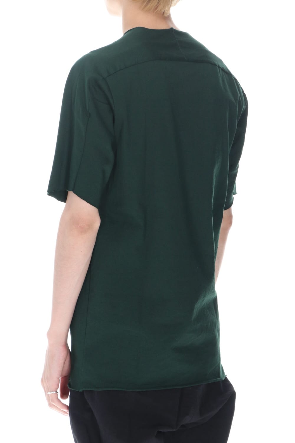 High Density Cotton Jersey Short Sleeve T-shirts D.Green