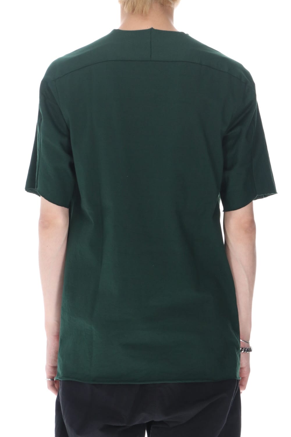 High Density Cotton Jersey Short Sleeve T-shirts D.Green