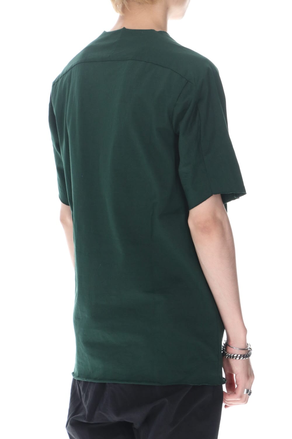 High Density Cotton Jersey Short Sleeve T-shirts D.Green