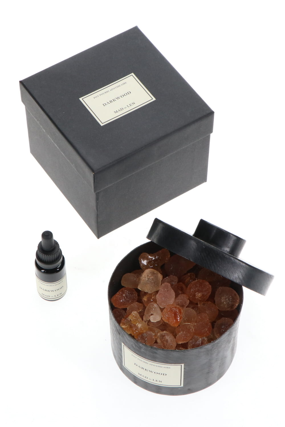 Dark Wood - Petit size Pot Pourri Amber