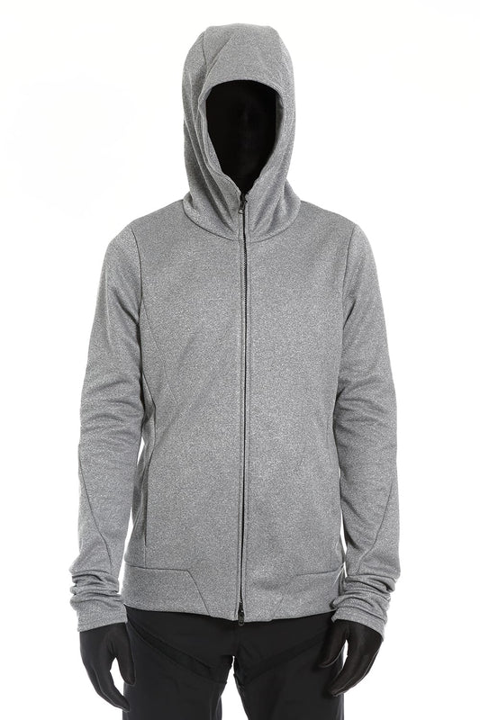 ZIP UP VACUUM NECK PARKA T.GRAY