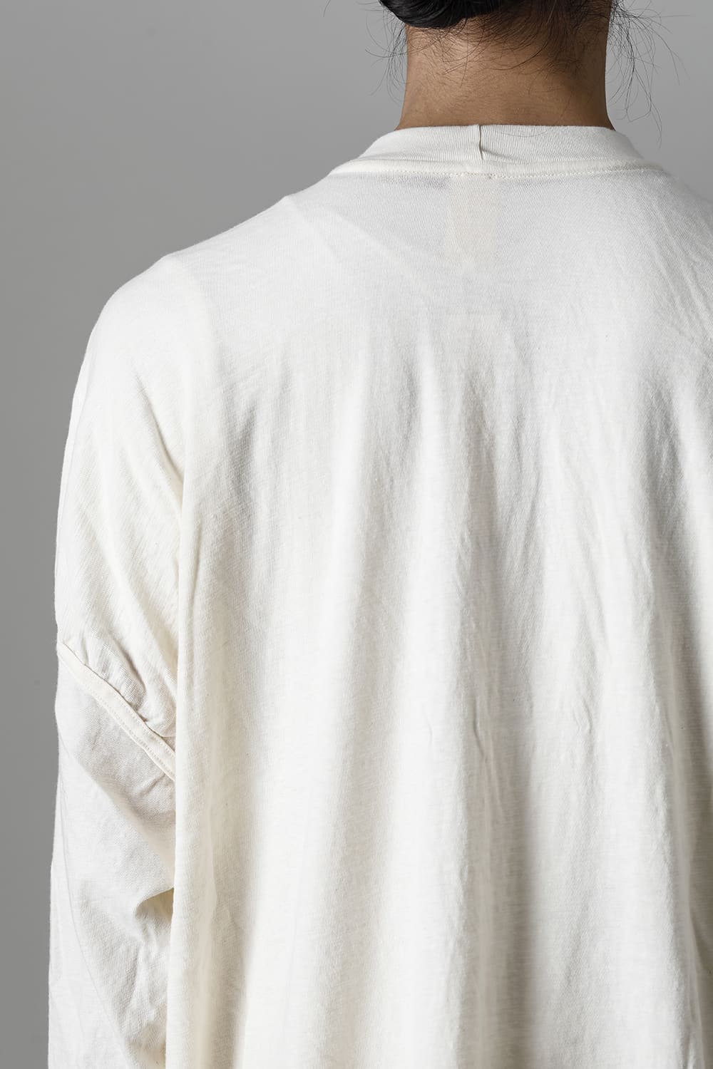 コットンウールジャージーロングスリーブ Tシャツ キナリ