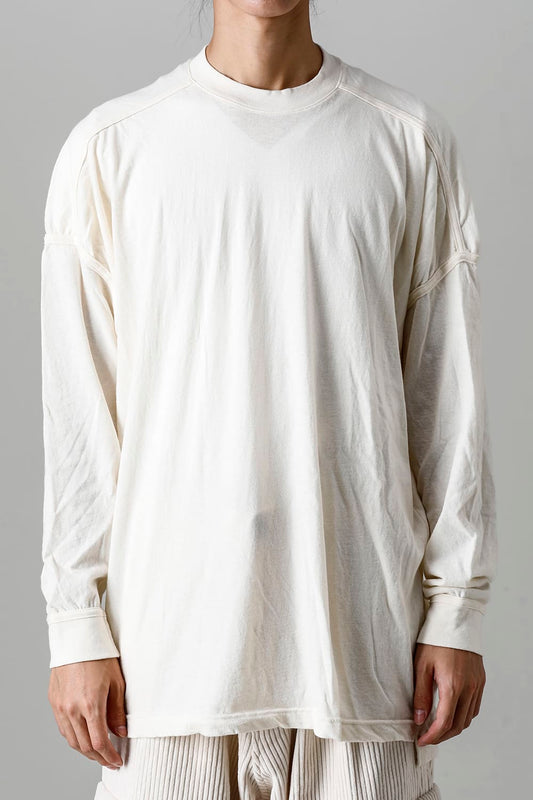 コットンウールジャージーロングスリーブ Tシャツ キナリ