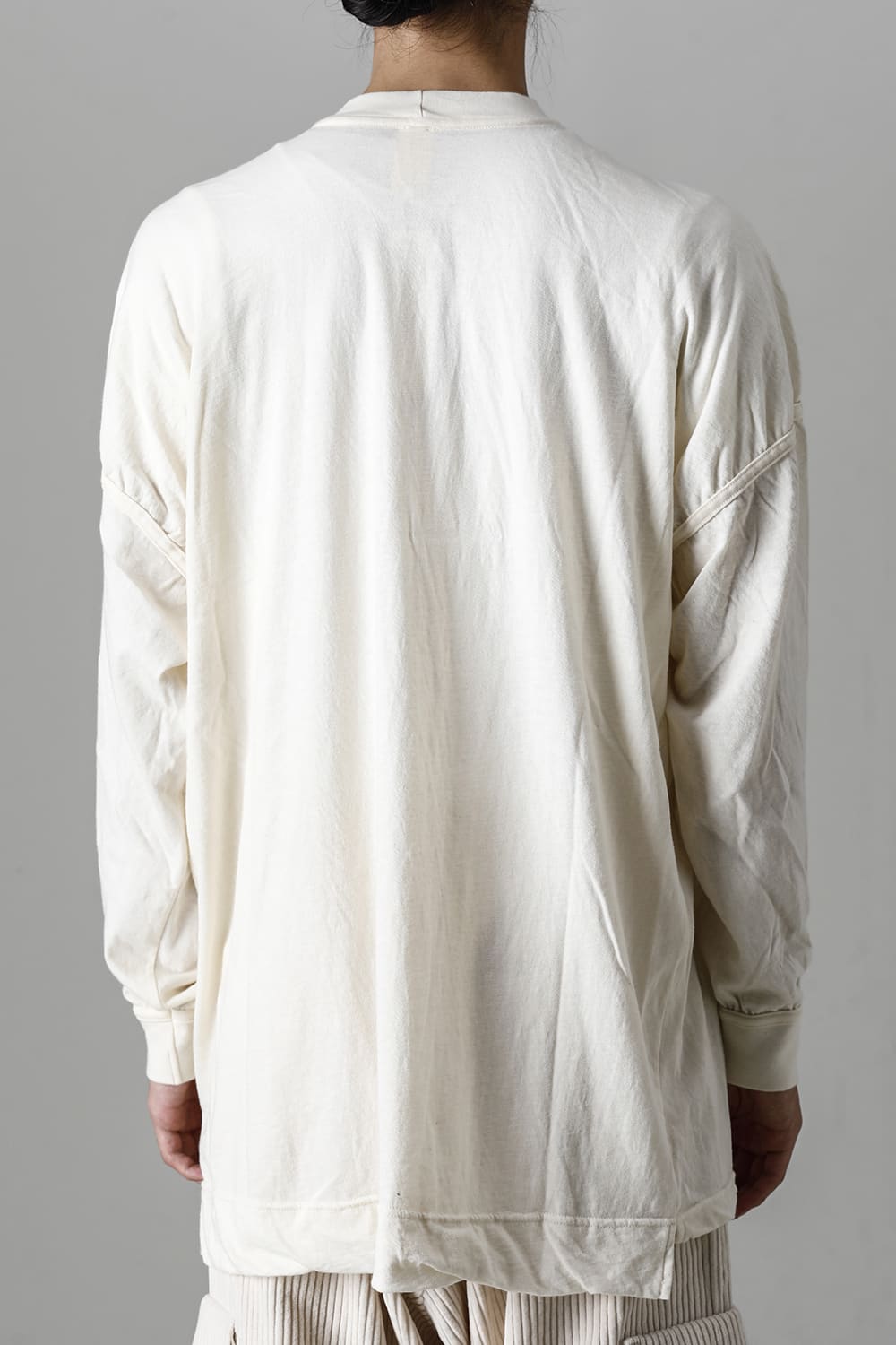 コットンウールジャージーロングスリーブ Tシャツ キナリ