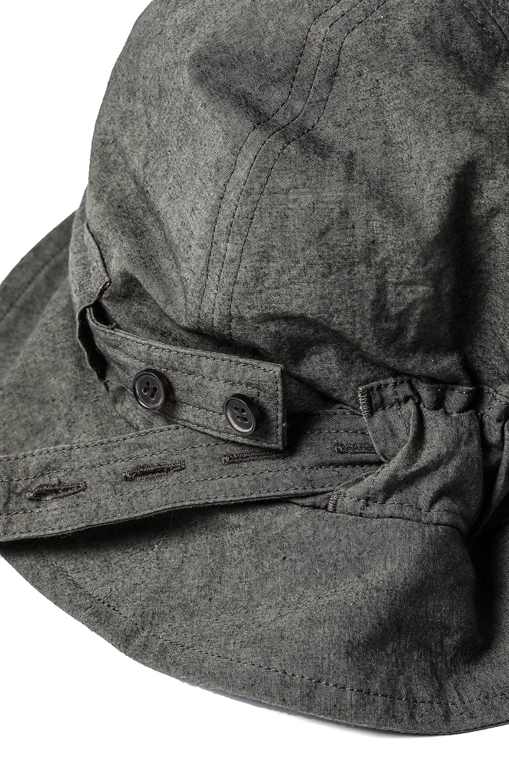 FISHERMAN'S HAT DK GREY Fine Canvas