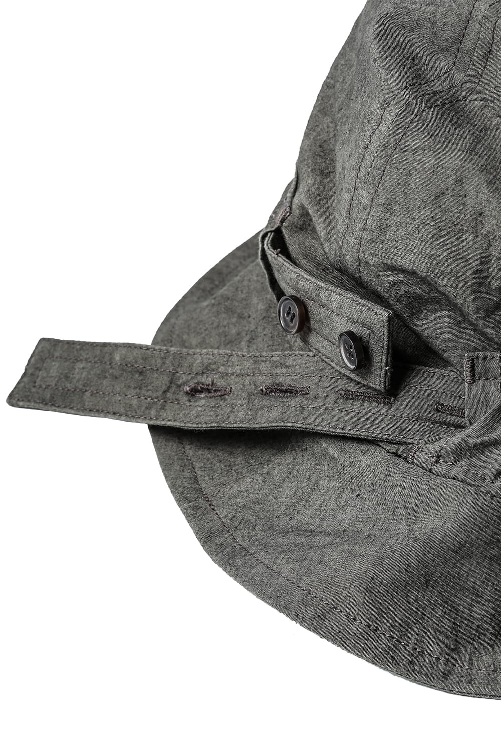 FISHERMAN'S HAT DK GREY Fine Canvas