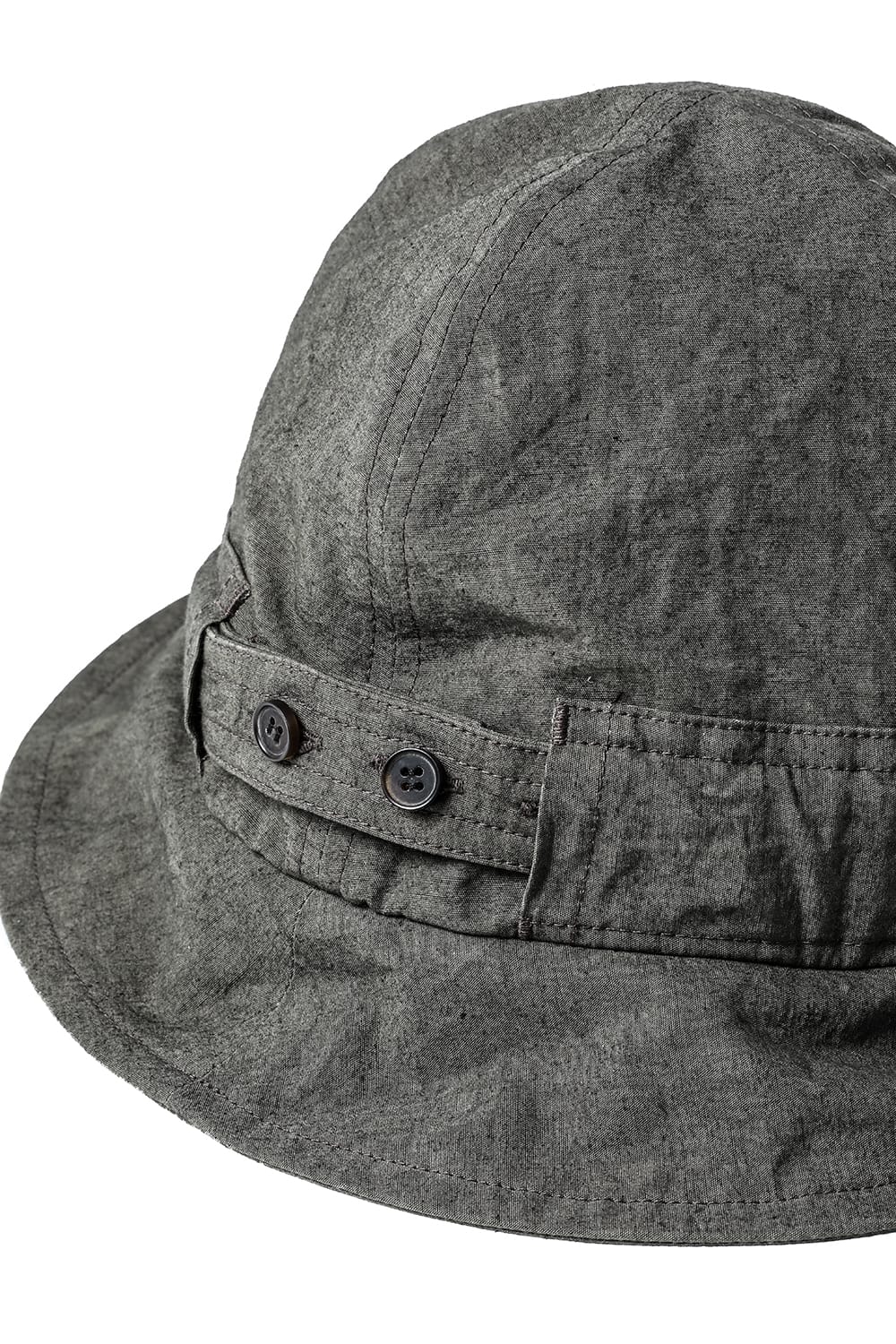 FISHERMAN'S HAT DK GREY Fine Canvas