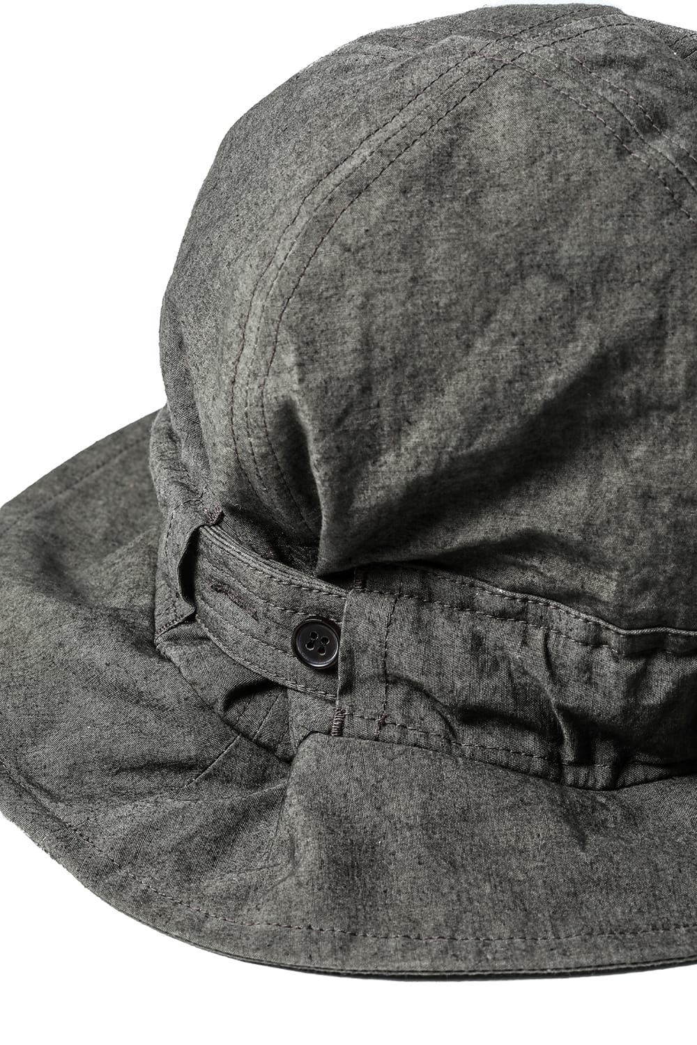 FISHERMAN'S HAT DK GREY Fine Canvas