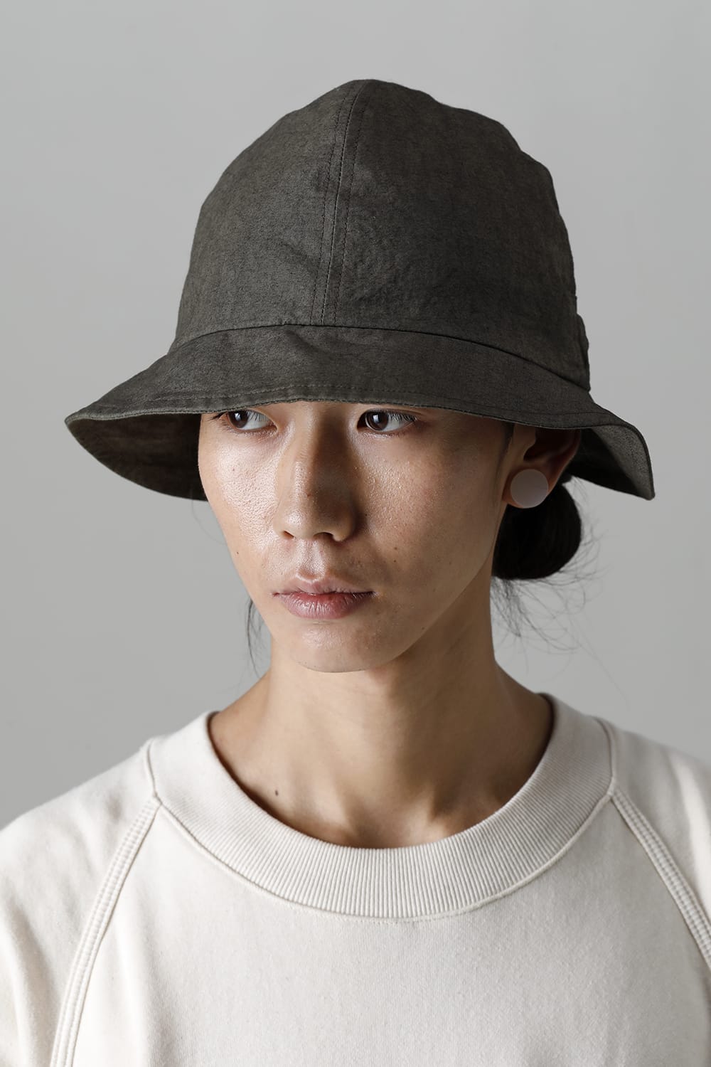 FISHERMAN'S HAT DK GREY Fine Canvas